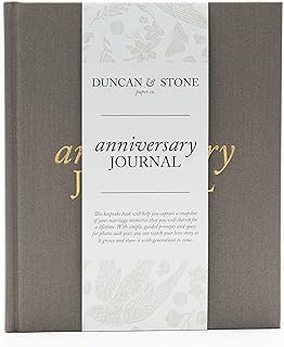 DUNCAN & STONE PAPER CO. Wedding Anniversary Journal - Anniversary Journ...