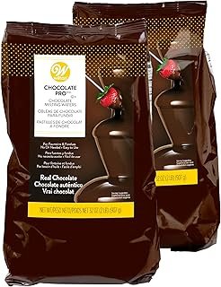 Wilton Chocolate Pro Melting Wafers Bundle, Easy-to-Use Fountain & Fondu...