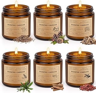 6 Pack Candles for Home Scented | Scented Candles Gifts Set for Women Me...