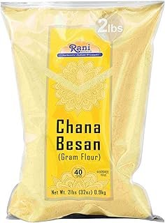 Rani Chana Besan (Chickpeas Flour, Gram) 32oz (2lbs) 908g ~ All Natural ...