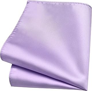 Solid Pocket Square for Men Plain Color Boy Handkerchief for Wedding Party