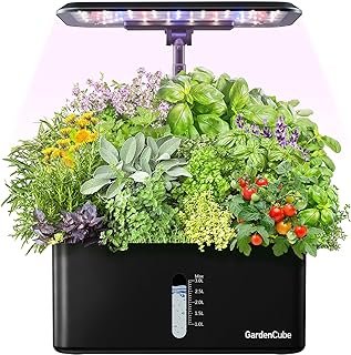 Hydroponics Growing System Indoor Garden: Herb Garden Kit Indoor with LE...