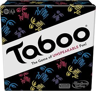 Hasbro Gaming Taboo Classic Game, Party Word Guessing Game for Adults an...