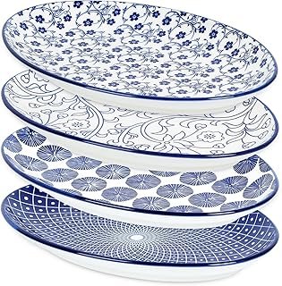 Selamica Serving Platters Ceramic, 12 Inch Serving Dishes for Party Ente...