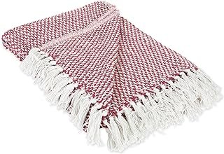 DII 100% Cotton Basket Weave Throw for Indoor/Outdoor Use Camping Bbq's ...