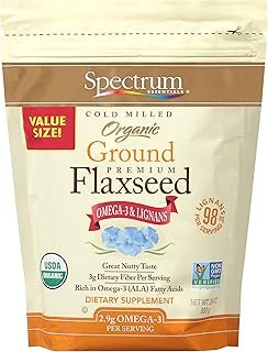 Spectrum Essentials Organic Ground Premium Flaxseed, 24 oz