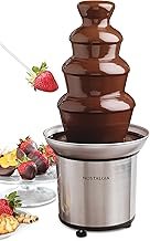 Nostalgia 4 Tier Electric Chocolate Fondue Fountain Machine for Parties ...