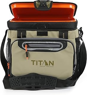 Titan by Arctic Zone Deep Freeze Cooler - Zipperless Hardbody Cooler - D...