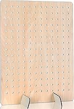 Wooden Pegboard Display Stand Retail Rack - Necklace Holder Earring Disp...
