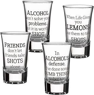 Lillian Rose Party Shot Glasses Set of 4