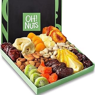 Oh! Nuts Dried Fruits and Nuts Gift Basket - Premium, Healthy Assortment...