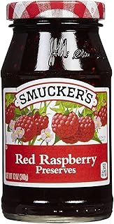 Smucker's Red Raspberry Preserves, 12 oz