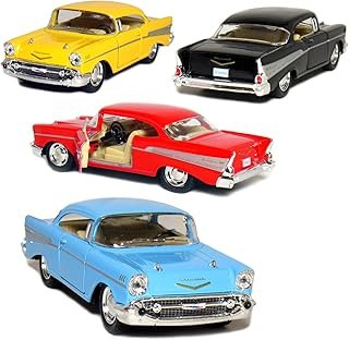 KiNSMART 1957 Chevy Bel Air Coupe 1:40 Scale 5