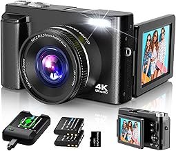 4K Digital Camera for Photography Autofocus, 2024 Latest 48MP Vlogging C...