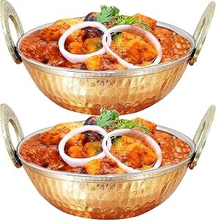Heavy-Duty Premium Stainless Steel Karahi with Copper Bottom, Multipurpo...