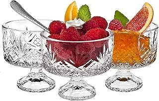 Godinger Glass Dublin Tasters Trifle, Custom, Clear, 16 Pc Set
