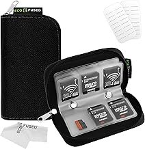 Eco-Fused Memory Card Case - Fits up to 22x SD, SDHC, Micro SD, Mini SD ...