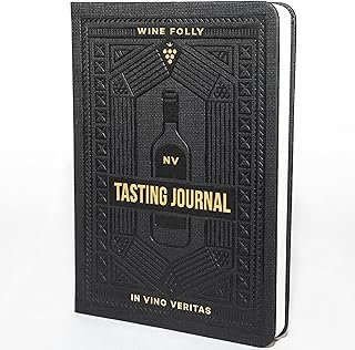 Wine Folly Wine Tasting Journal – Guided Notebook for Wine Notes (B6, 5