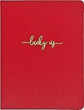 Lucky Us: A Couple's Discovery Journal in 52 Weeks (Deluxe, Cloth-bound ...