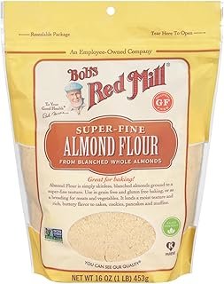 Bob's Red Mill Fine Almond Flour, 16oz (Pack of 1) - Non-GMO, Gluten Fre...