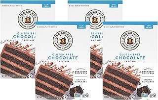 King Arthur, Gluten-Free Chocolate Cake Mix, Gluten-Free, Non-GMO Projec...