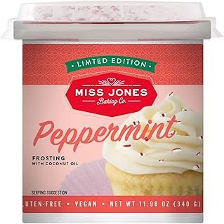 Miss Jones Baking 90% Organic Holiday Buttercream Frosting, Perfect for ...