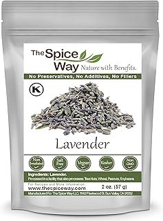 The Spice Way Lavender Flowers - (2 oz) dried flower buds for tea and cu...