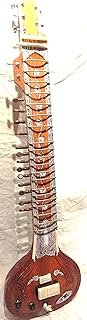 INDIAN HANDMADE ~ ELECTRIC SITAR SHRI RAVI SHANKAR STYLE DESIGNER TUN WO...