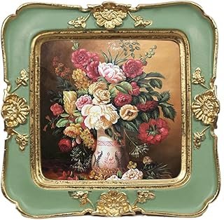 WINPLUS+ Vintage Picture frames 3x3,Luxury Antique Photo Frames With Gol...