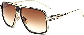 Aviator Sunglasses for Men 100% UV Protection Goggle Alloy Frame with Case
