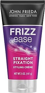 John Frieda Frizz Ease Straight Fixation Styling Crème, Straightens Friz...