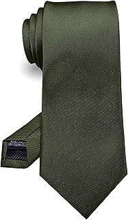Solid Color Tie Formal Necktie for Men