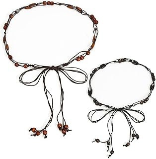 Women's Bohemian Style Rope Braid Waist Belt U33