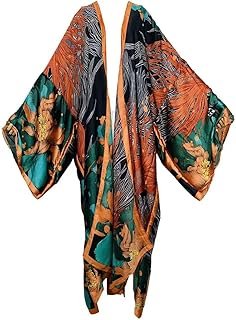 Summer Silk Feeling Women Bikini Sweet kimono Cardigan Stitch Cocktail s...