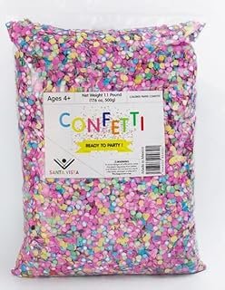 Biodegradable Confetti (500 grams / 1.1 Pound) - Colorfoul Small Confett...