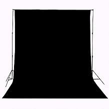 Black Backdrop for Photography Durable Fabric Background Photo Backdrop ...