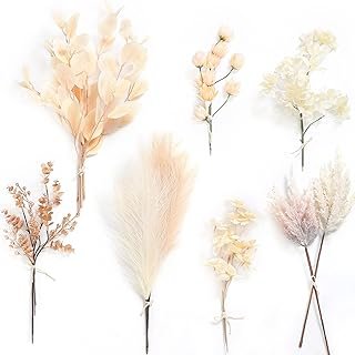 Serra Flora Artificial Greenery Spray Box Set(Pack of 19pcs) with 7 Kind...