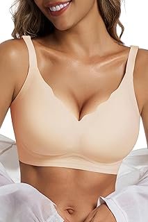 Wireless Bras for Women No Underwire Seamless Push Up Full Coverage Ever...