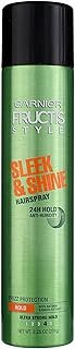 Garnier Fructis Style Sleek and Shine Anti-Humidity Hairspray, Ultra Str...