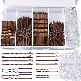 Teenitor 300pcs Bobby Pins Hair Pins Kit, 100 Hair Pin for Women 100 Bob...