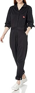 womens Long Sleeve Cotton Twill Coverall