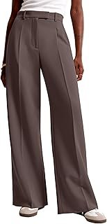 NIMIN Women Wide Leg Pants High Waisted Business Casual Work Trousers Dr...