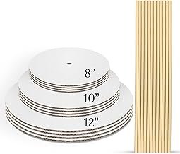 FromJennWithLove Cake Cardboard Rounds - Includes 8