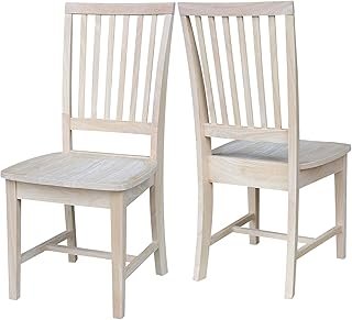 Set of 2 Mission Side Chairs 39.2