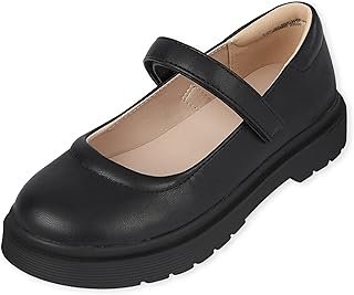 Girls Closed Toe Maryjane Flats