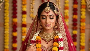 18 Beautiful Front Hairstyles for Indian Weddings