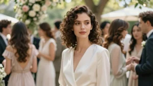 18 Gorgeous Curly Hairstyles for Wedding Guests That Turn Heads