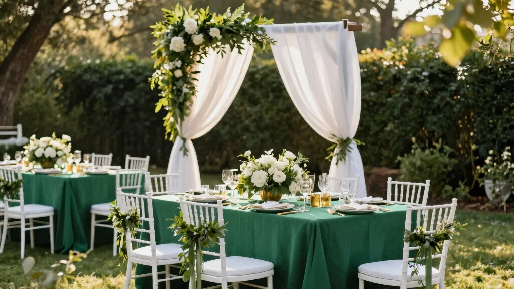 18 Green Wedding Colors Ideas for a Fresh Elegant Theme