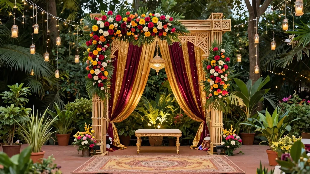 18 Indian Wedding Background Ideas for Stunning Decor