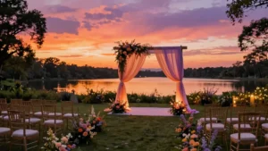18 Sunset Wedding Colors Palettes for a Warm Romantic Celebration